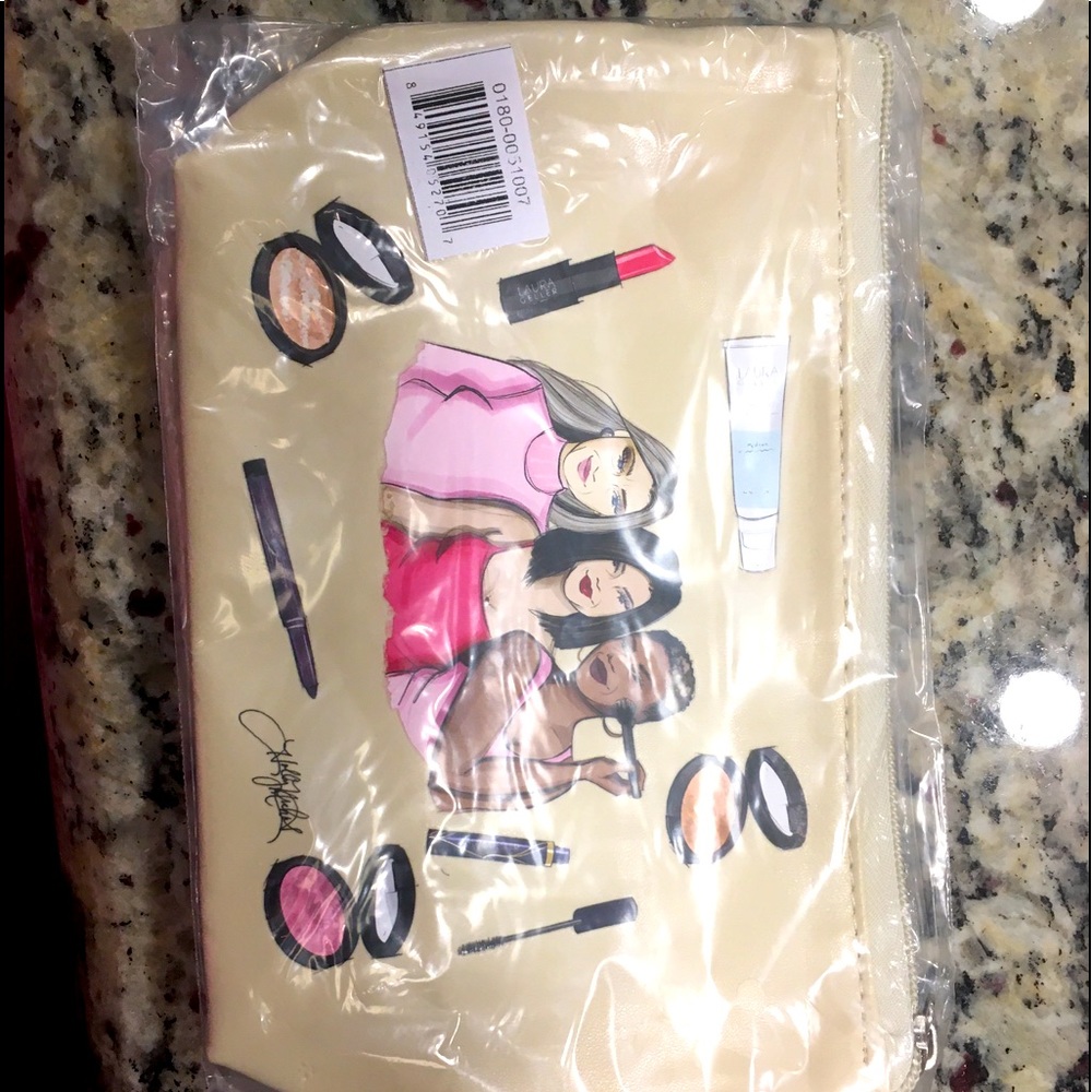 NWT- Laura Geller 25th edition make up bag